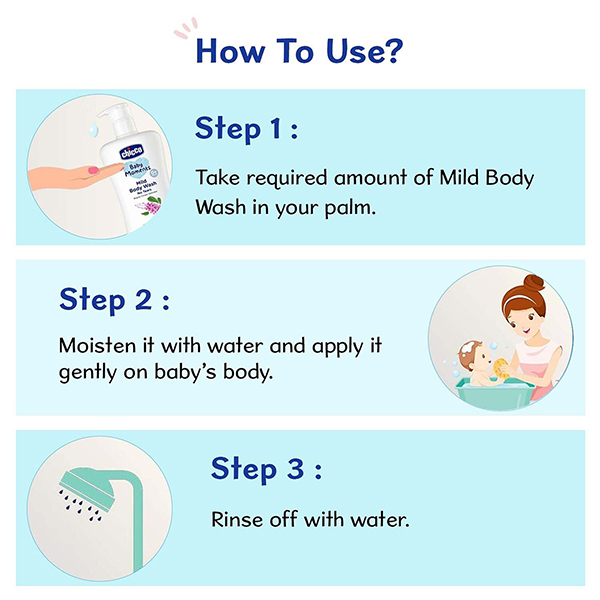 CHICCO MILD BODYWASH RELAX NO TEARS 200ML
