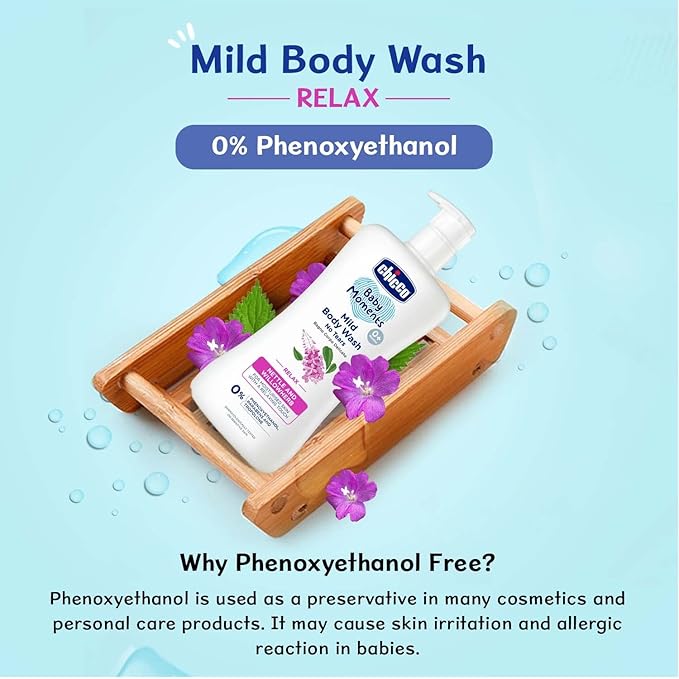 CHICCO MILD BODYWASH RELAX NO TEARS 500ML