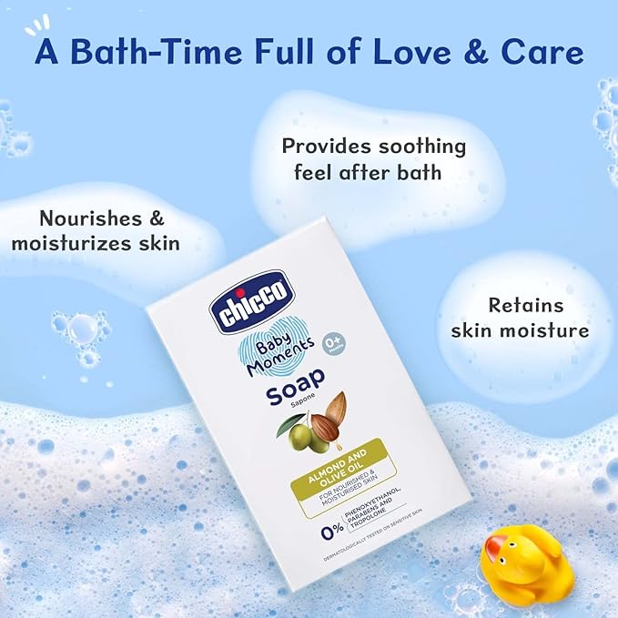 CHICCO BM SOAP 75GM (3+1) PACK