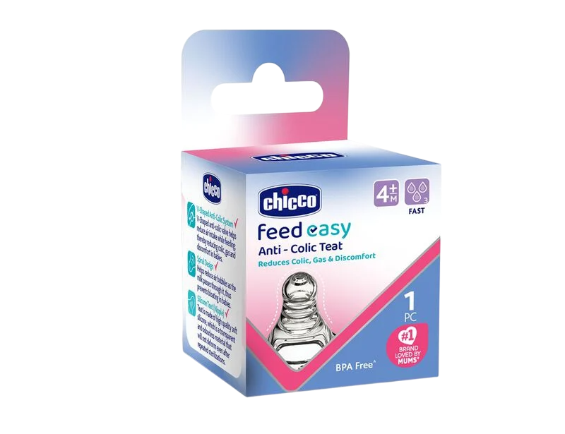 CHICCO FEED EASY FAST FLOW 4M+ (1PCS)