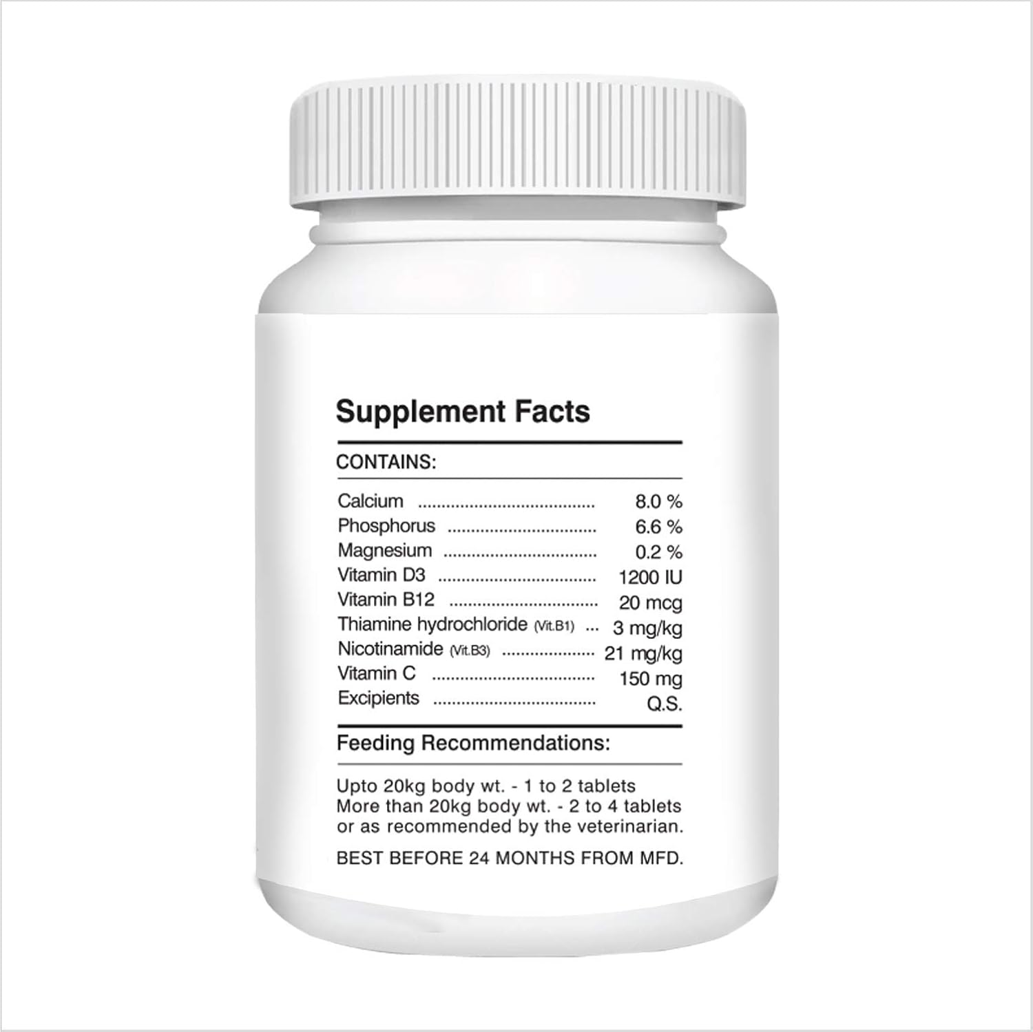 DROOLS ABSOLUTE CALCIUM TABLET- DOG SUPPLEMENT, 50 PIECES