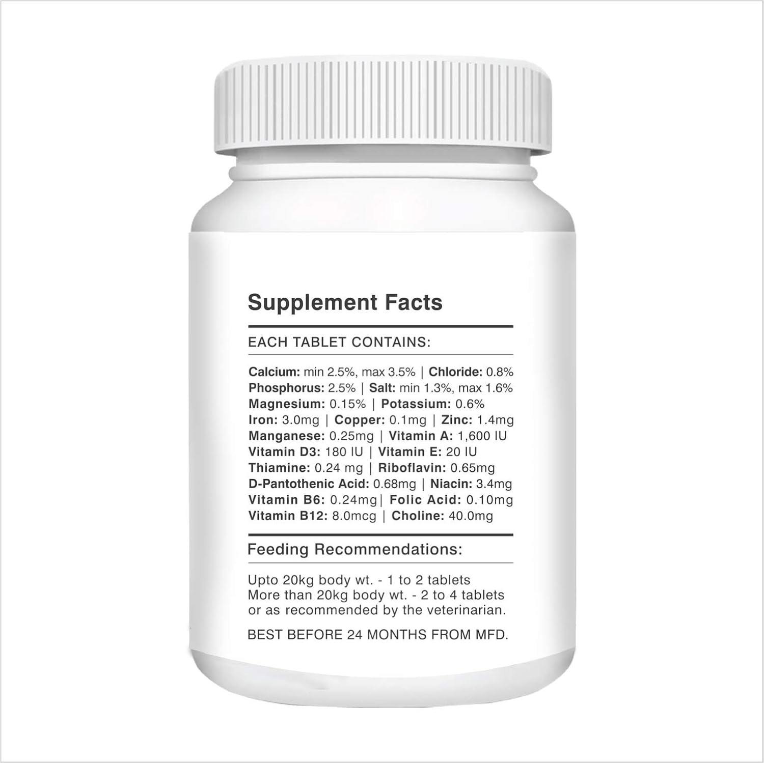 DROOLS ABSOLUTE VITAMIN TABLET- DOG SUPPLEMENT, 50 PIECES