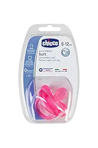 CHICCO PHYSIO SOFT SIL 0-6M PINK