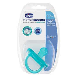 CHICCO PHYSIO SOFT SIL 0-6M BLUE