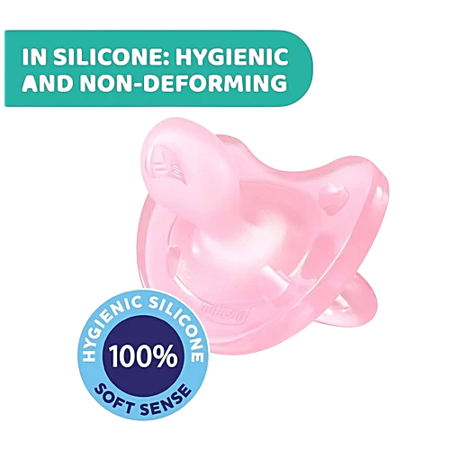 CHICCO PHYSIO SOFT SIL 6-16M PINK