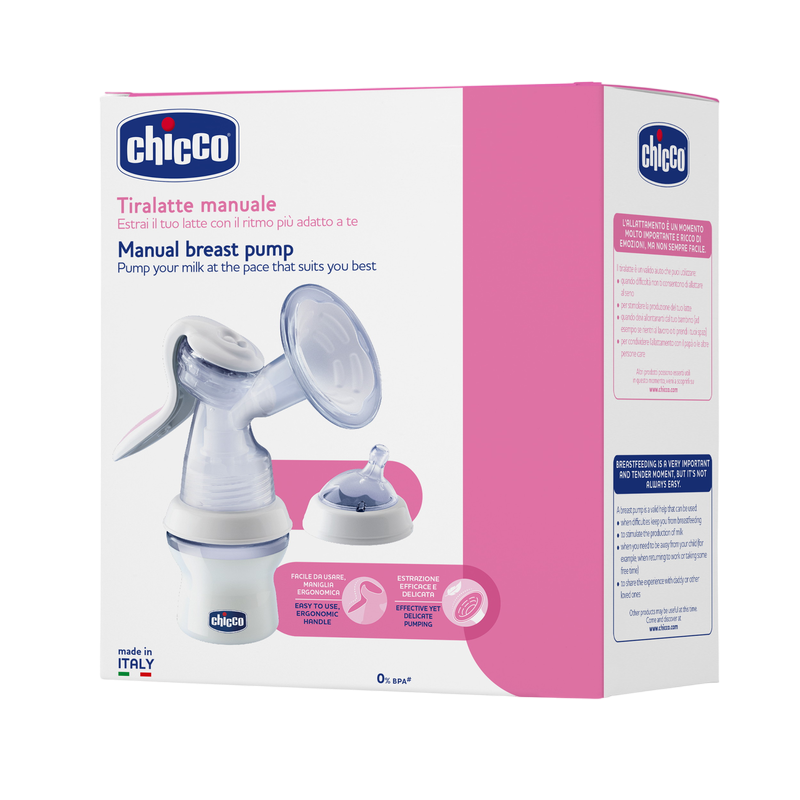 CHICCO NATURAL FEED MANUAL BREAST PUMP