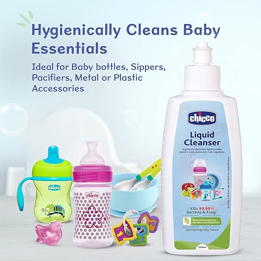 CHICCO LIQUID CLEANSER (BOTTLE WASH) 200ML