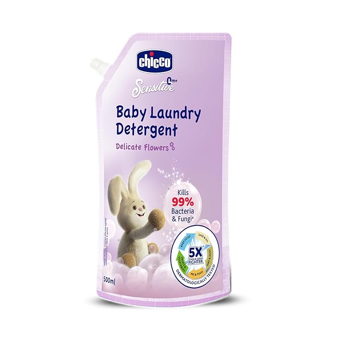CHICCO LAUNDRY DETERGENT DELICATE FLOWERS 500ML