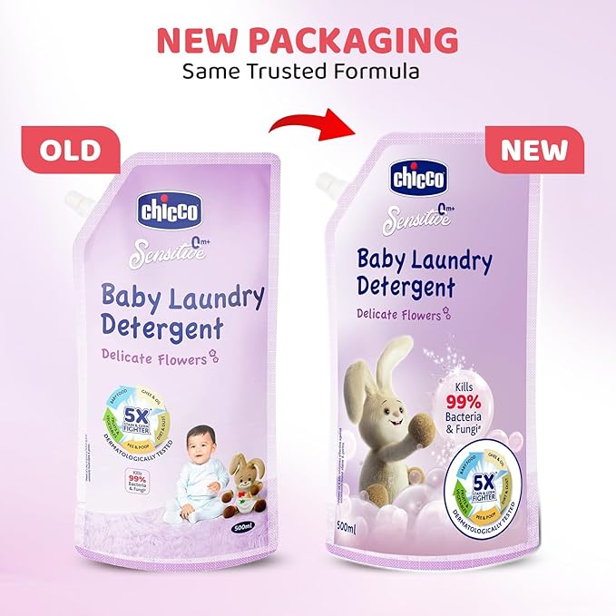 CHICCO LAUNDRY DETERGENT DELICATE FLOWERS 500ML