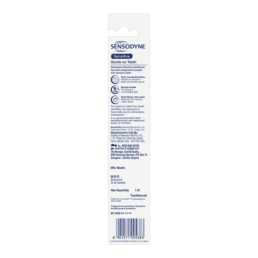SENSODYNE SOFT SENSITIVE MANUAL TOOTHBRUSH