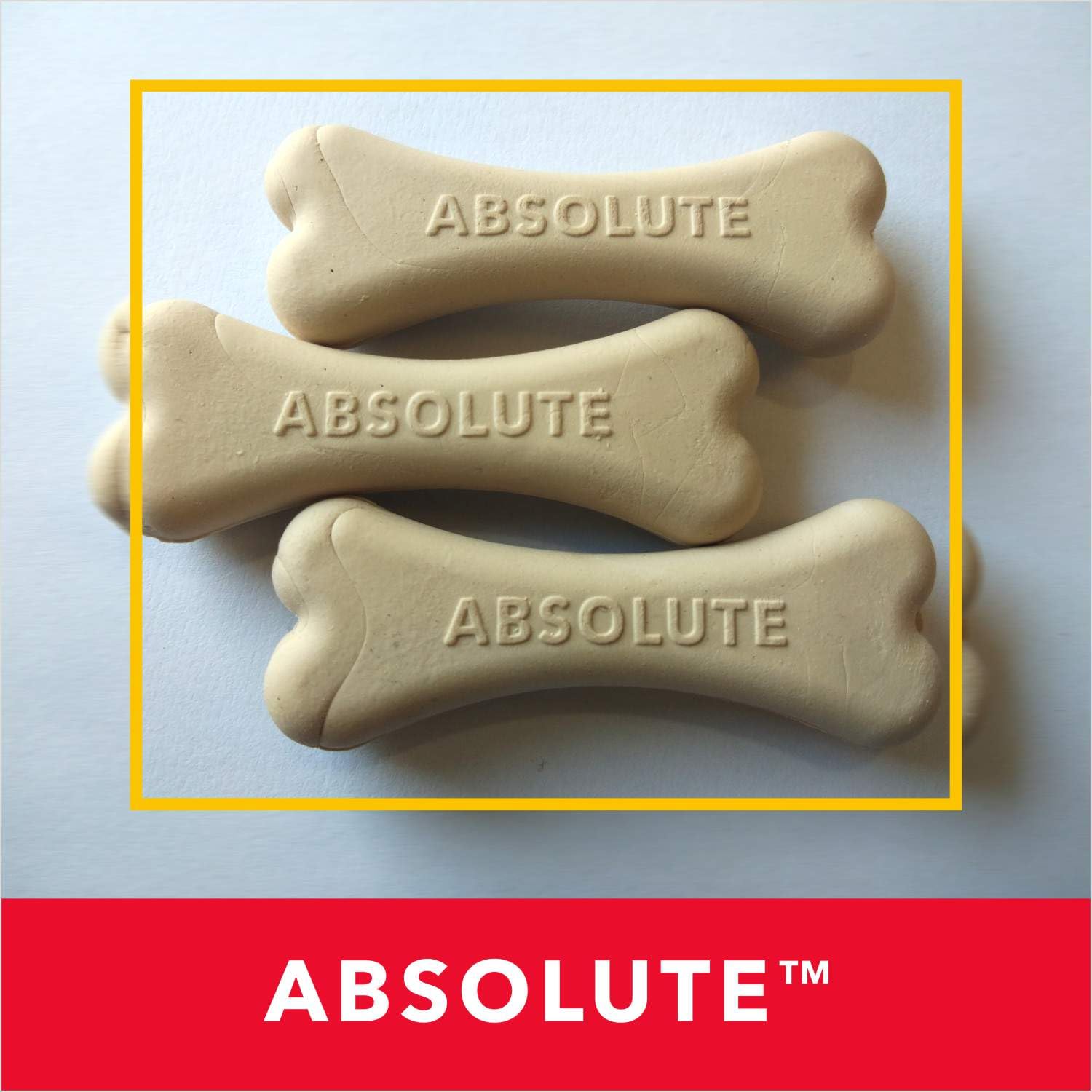 DROOLS ABSOLUTE DOG BONE TREATS, MILK FLAVOUR JAR, ALL LIFE STAGES 20 PEICES