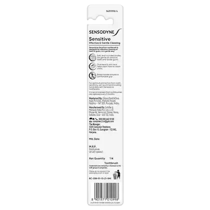 SENSODYNE SENSITIVE (SOFT) TOOTHBRUSH