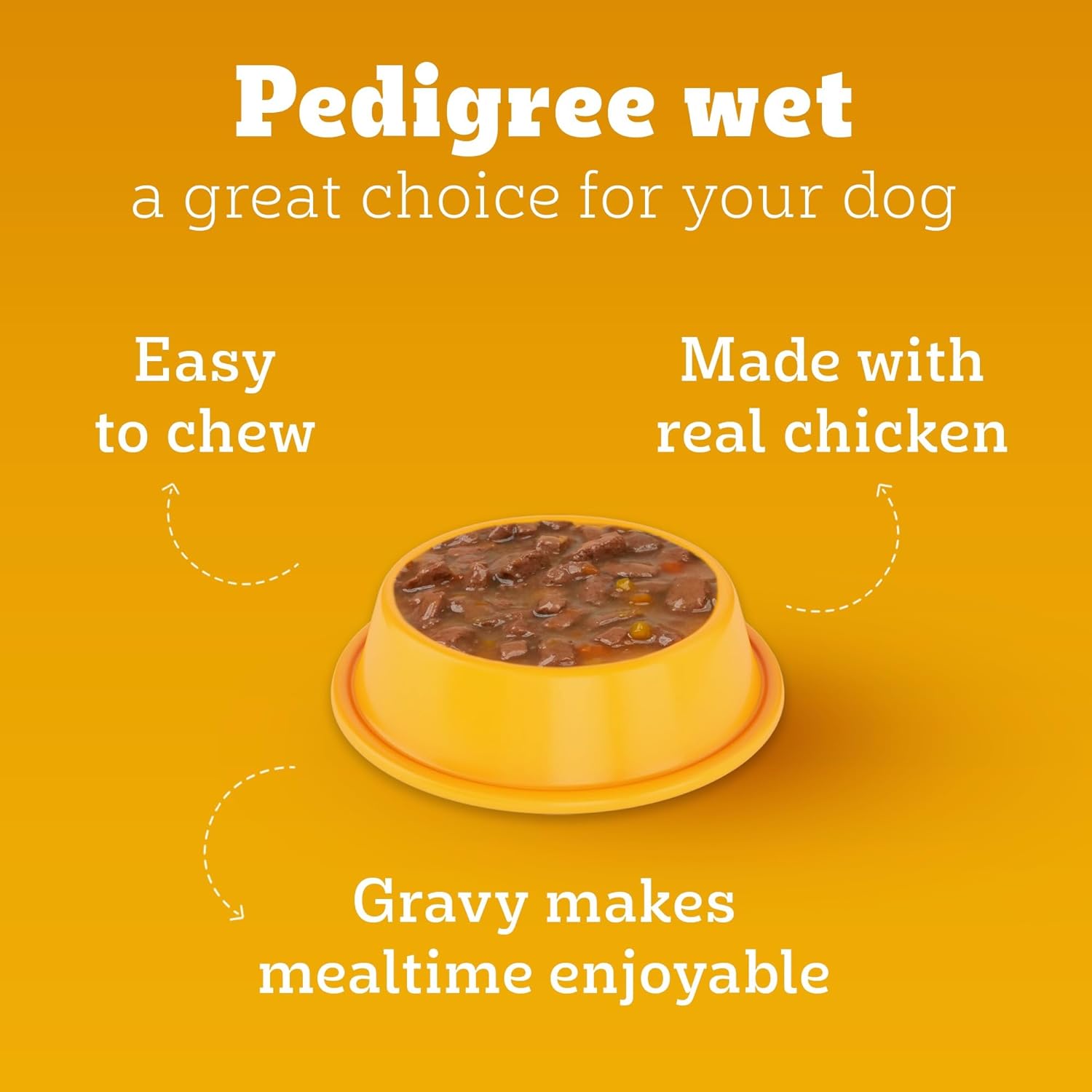 PEDIGREE ADULT WET DOG FOOD, CHICKEN LIVER & VEGETABLES CHUNKS IN GRAVY, 70GM
