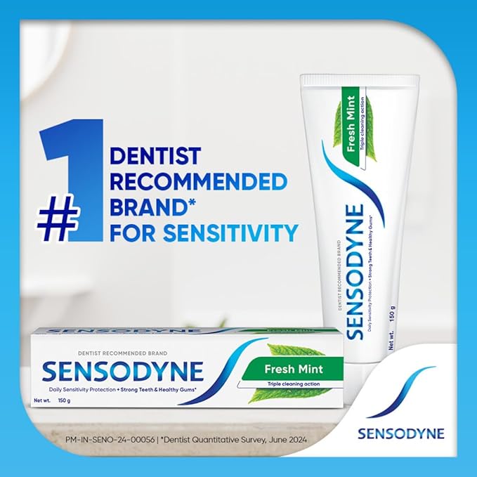 SENSODYNE FRESH MINT TOOTHPASTE 150GM