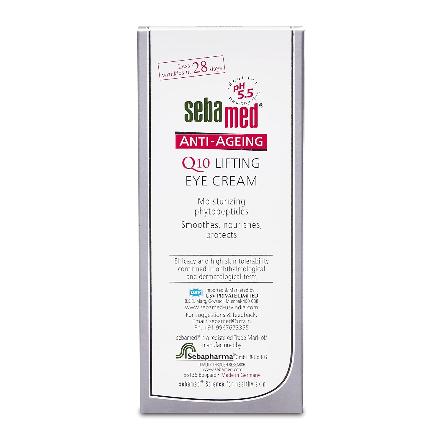SEBAMED ANTI AGE Q10 LIFT EYE CREAM 15ML