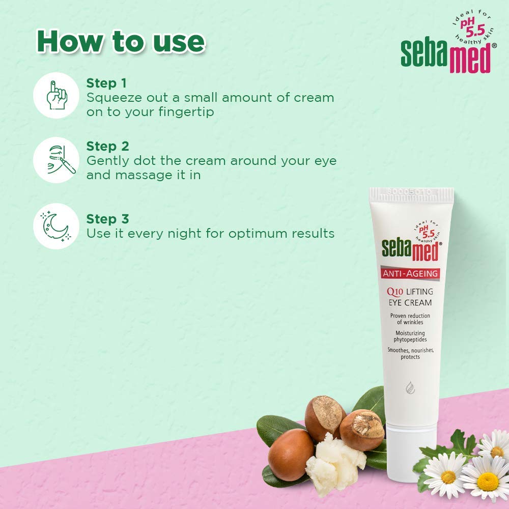 SEBAMED ANTI AGE Q10 LIFT EYE CREAM 15ML