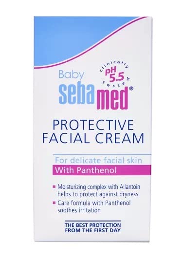 SEBAMED BABY PROTECTIVE FACIAL CREAM|PH 5.5| FACE CREAM|VITAMIN E FOR SOFT SKIN|50ML