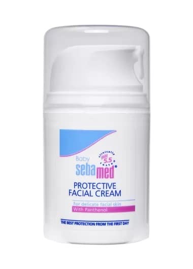 SEBAMED BABY PROTECTIVE FACIAL CREAM|PH 5.5| FACE CREAM|VITAMIN E FOR SOFT SKIN|50ML