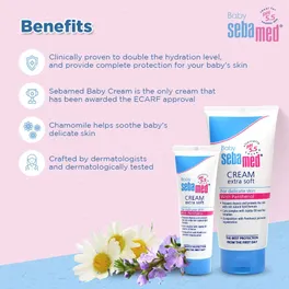 SEBAMED BABY CREAM EXTRA SOFT|PH 5.5|IDEAL FOR DRY SKIN|50 ML