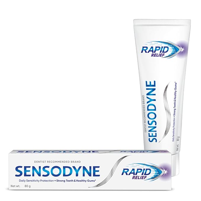 SENSODYNE FRESHNESS TOOTHPASTE - RAPID RELIEF 80GM