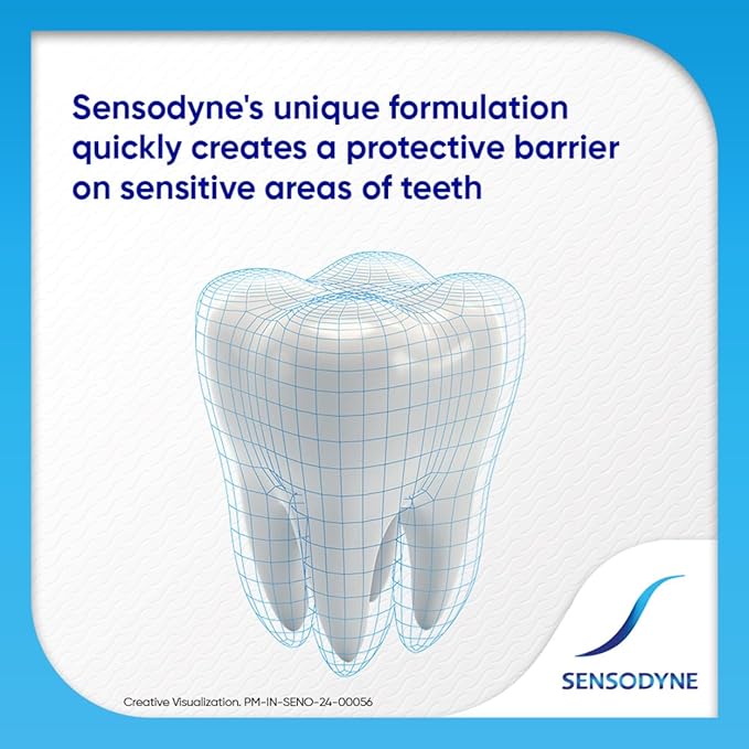 SENSODYNE FRESHNESS TOOTHPASTE - RAPID RELIEF 80GM
