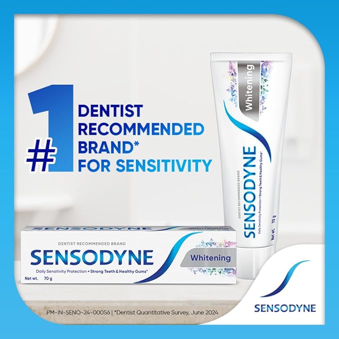 SENSODYNE WHITENING TOOTHPASTE 70GM