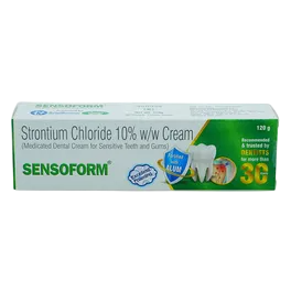 SENSOFORM MEDICATED DENTAL TOOTHPASTE 120GM