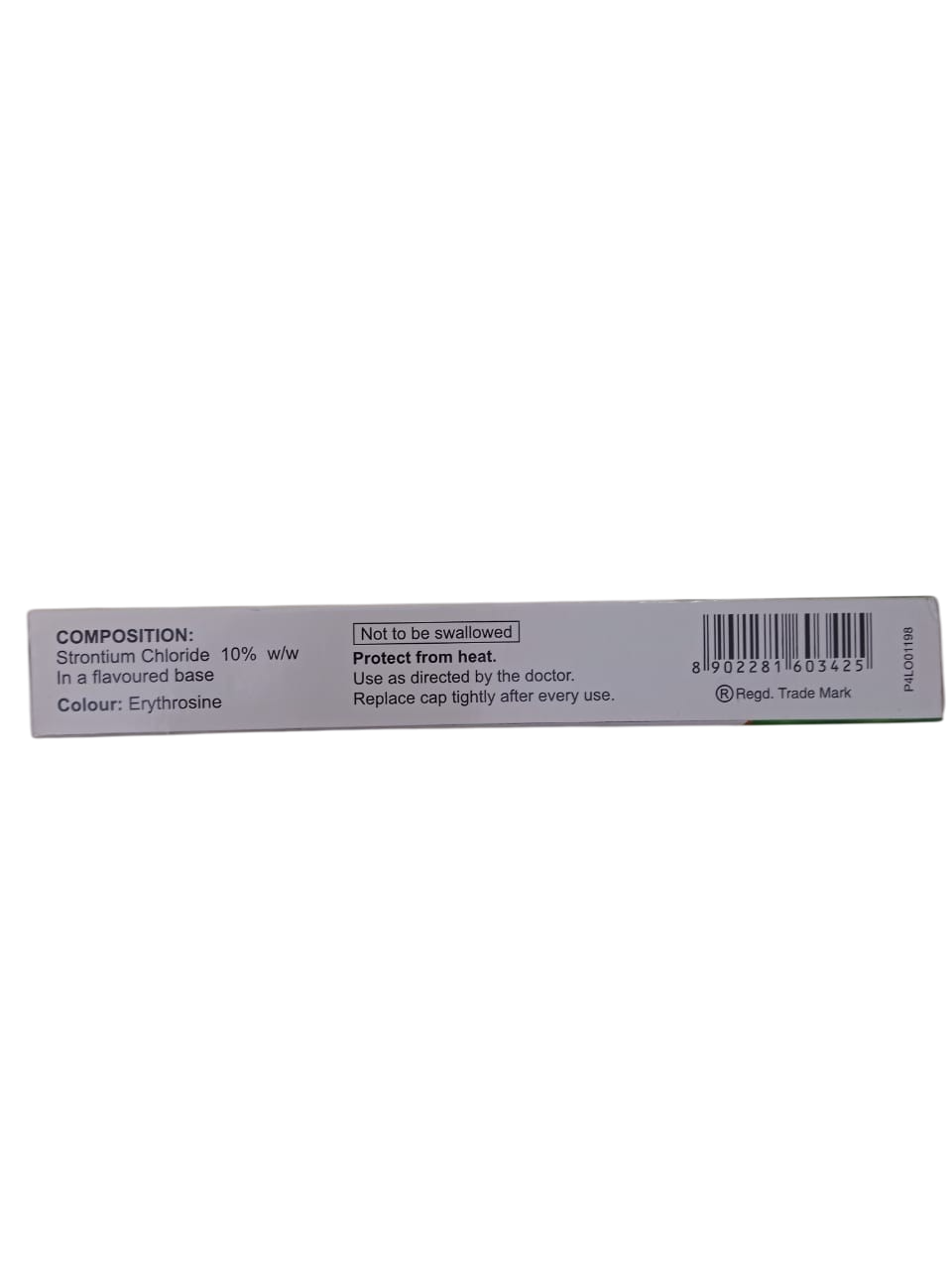 SENSOFORM MEDICATED DENTAL TOOTHPASTE 60GM