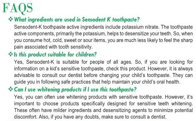 SENSODENT-K TOOTHPASTE 125GM