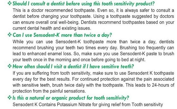 SENSODENT-K TOOTHPASTE 125GM
