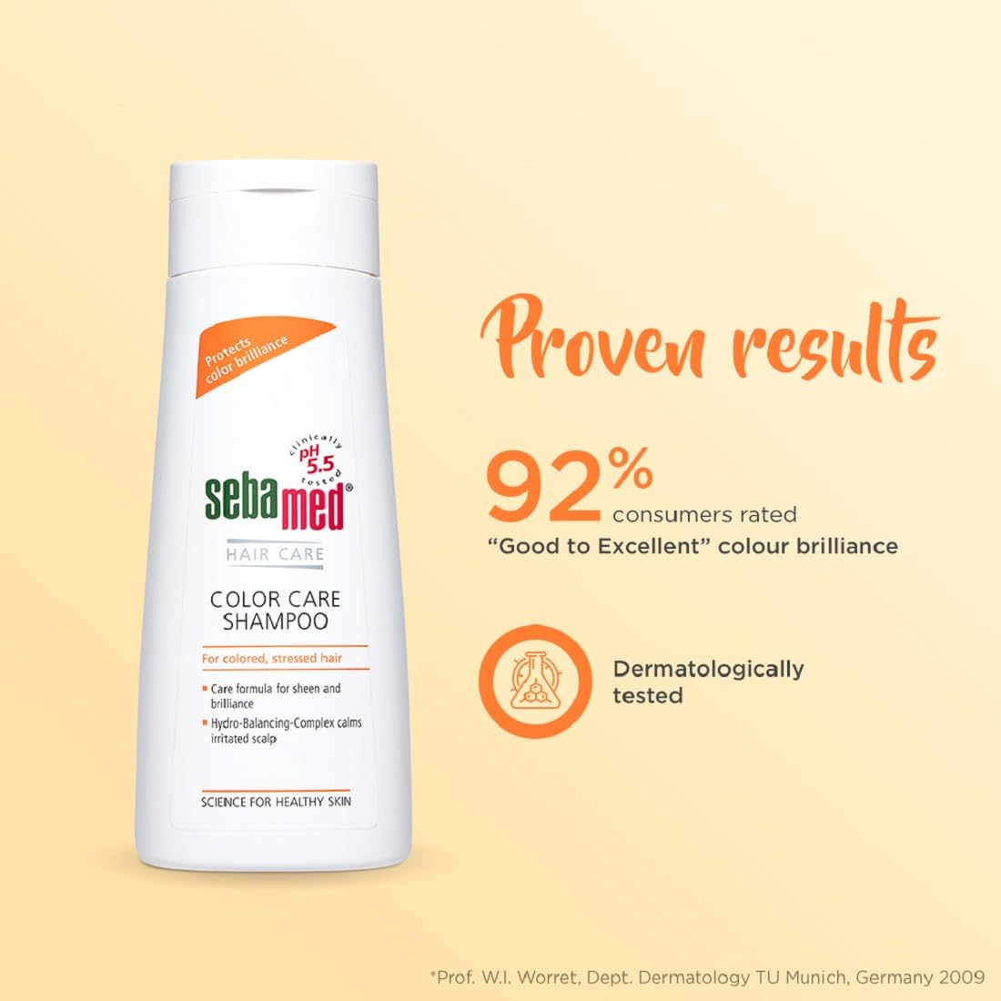 SEBAMED COLOR CARE SHAMPOO|PH5.5 REPAIRS DAMAGE DUE TO HAIR COLOURING 200ML