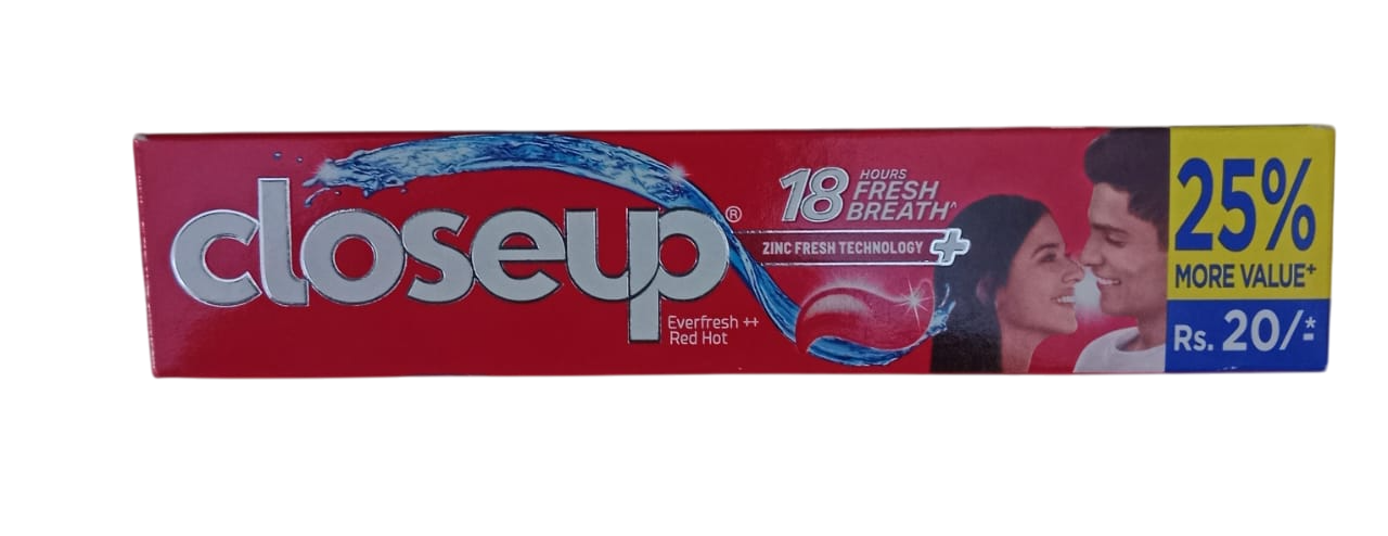 CLOSEUP EVERFRESH REDHOT 40GM