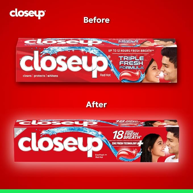 CLOSEUP EVERFRESH REDHOT 80GM