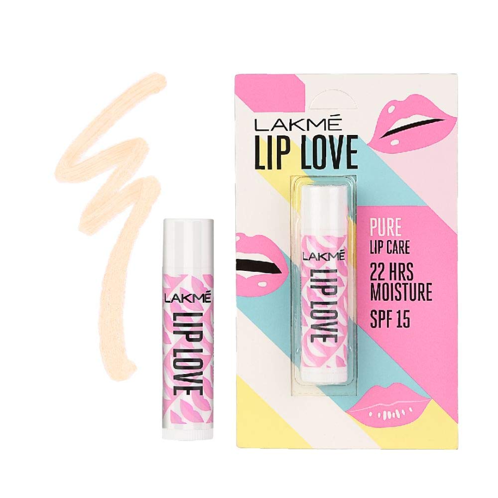 LAKME LIP LOVE CHAPSTICK, PURLIPCARE, 4.5G
