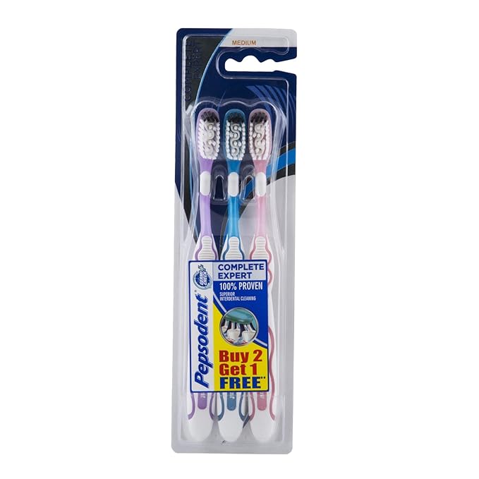 PEPSODENT COMPLETE EXPERT TOOTHBRUSH (BUY 2 GET 1 FREE)