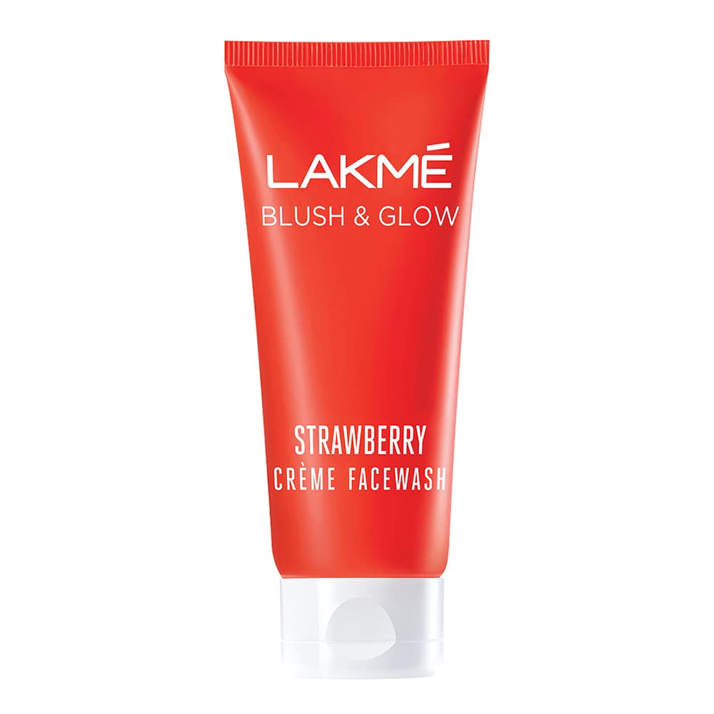 LAKME STRAWBERRY CREAM FACE WASH 100 G