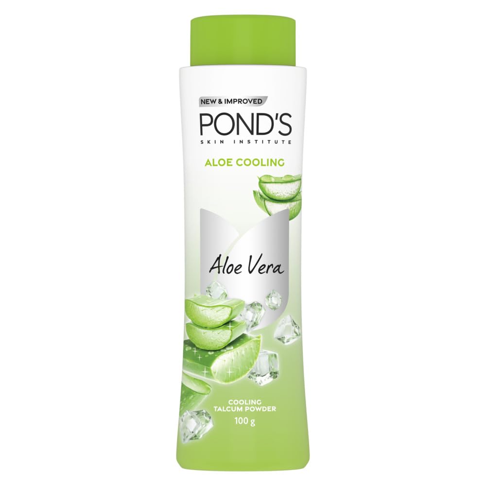POND'S COOLING POWDER WITH GOODNESS OF ALOE|INSTANT COOLING 100GM