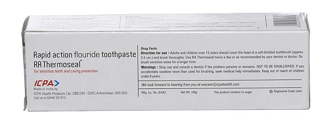THERMOSEAL RA TOOTHPASTE 100GM