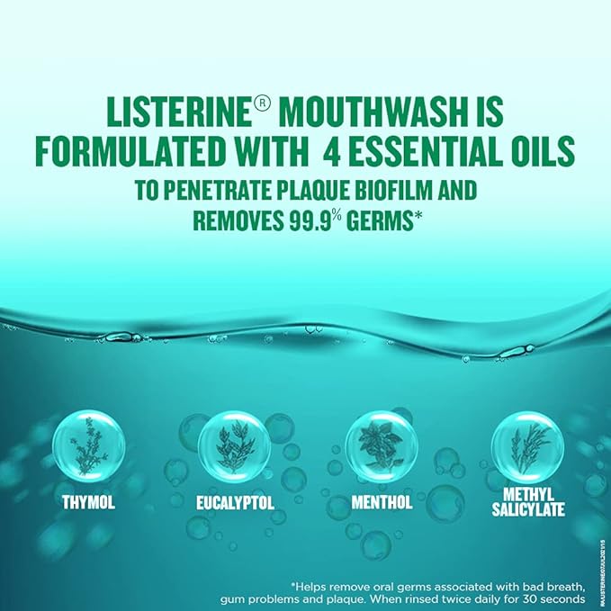 LISTERINE CAVITY FIGHTER MOUTHWASH 500ML