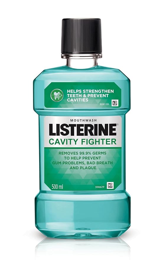 LISTERINE CAVITY FIGHTER MOUTHWASH 500ML