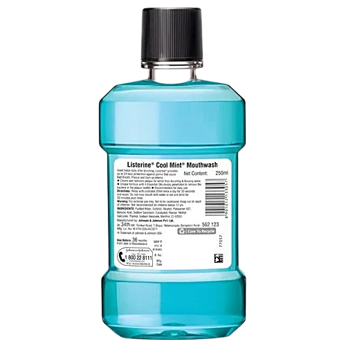 LISTERINE COOL MINT MOUTHWASH 250ML