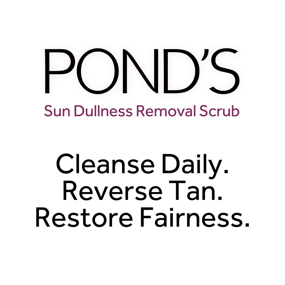 POND'S BRIGHT BEAUTY FACE SCRUB, DEEP CLEAN BUT MILD ON SKIN,REMOVE BLACKHEADS & SUN TAN 50GM