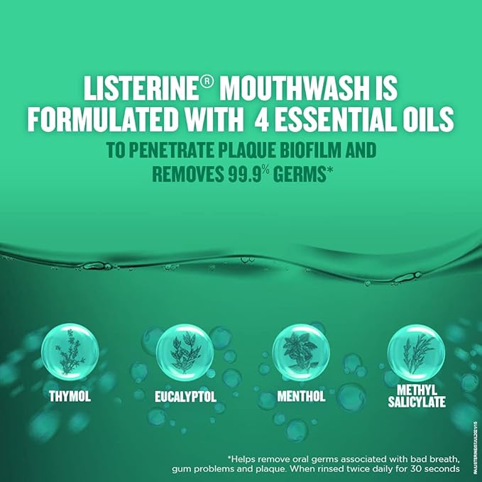 LISTERINE FRESH BRUST MOUTHWASH 250ML