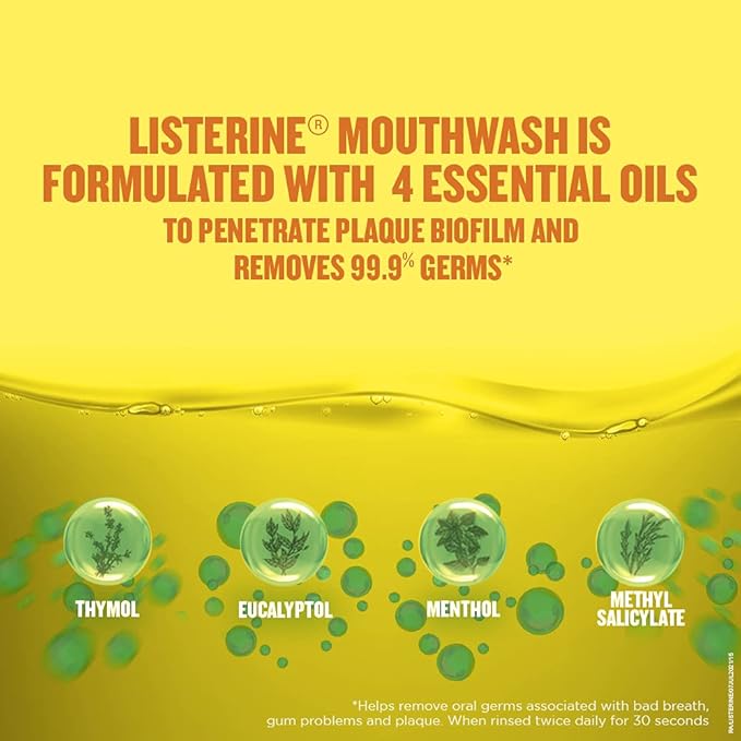LISTERINE ORIGINAL MOUTHWASH 500ML