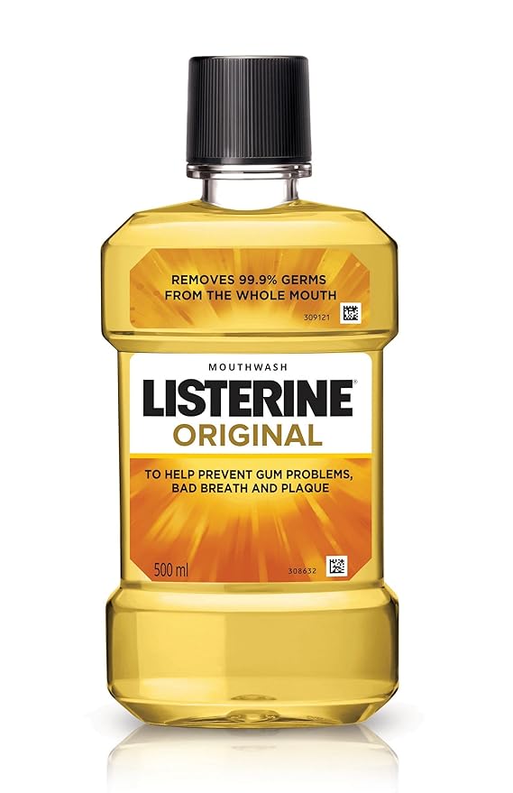 LISTERINE ORIGINAL MOUTHWASH 500ML