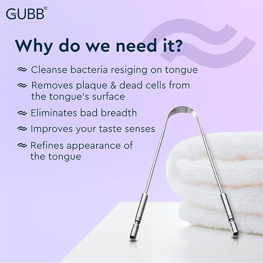 GUBB TONGUE CLEANER METAL