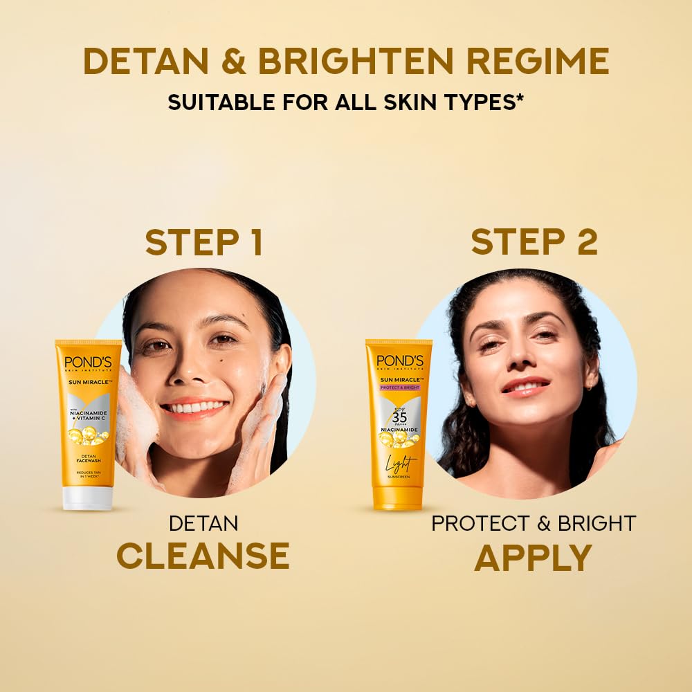 POND'S SERUM BOOST SUNSCREEN FOR ALL SKIN TYPES PREVENT AND FADE DARK PATCHES SPF35 15GM