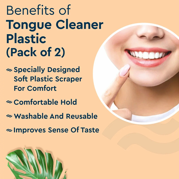 GUBB TONGUE CLEANER PLASTIC COMBO (PACK OF 2)
