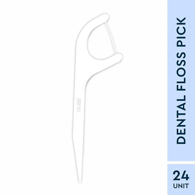 GUBB DENTAL FLOSS PICK (PACK OF 24'S)