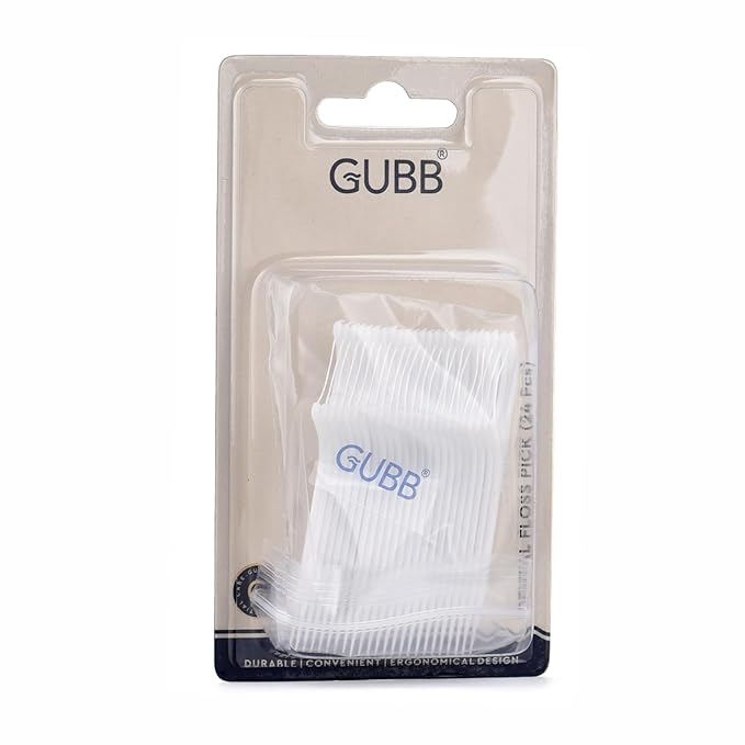 GUBB DENTAL FLOSS PICK (PACK OF 24'S)